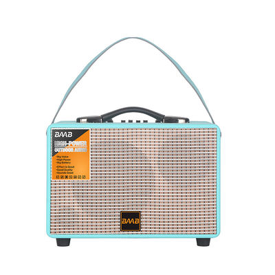 ποιότητας  Wooden loudspeaker aux. new 2023 carbon woofer speaker bluetooth party player guitar player PORTABLE smart wireless blue battery Jbl εργοστάσιο